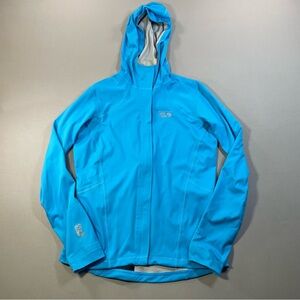 Mountain Hardwear Dry.Q Active Softshell Jacket with Hood - Womens Small